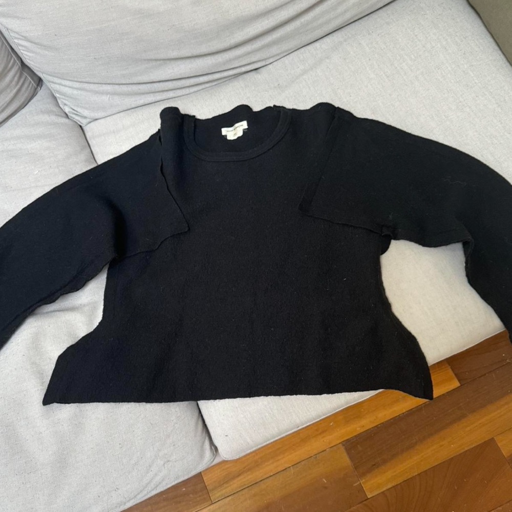 Comme des Garçons asymmetrical knit